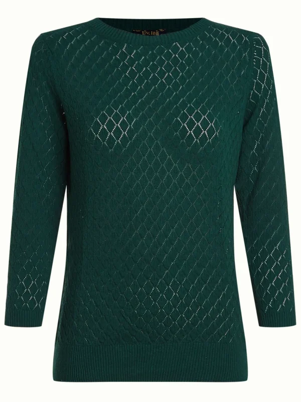 DAMES King Louie Agnes Top Loop Ajour