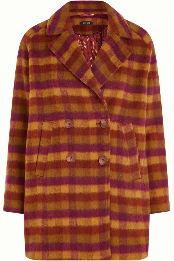 DAMES King Louie Amelie Coat Wylde Check