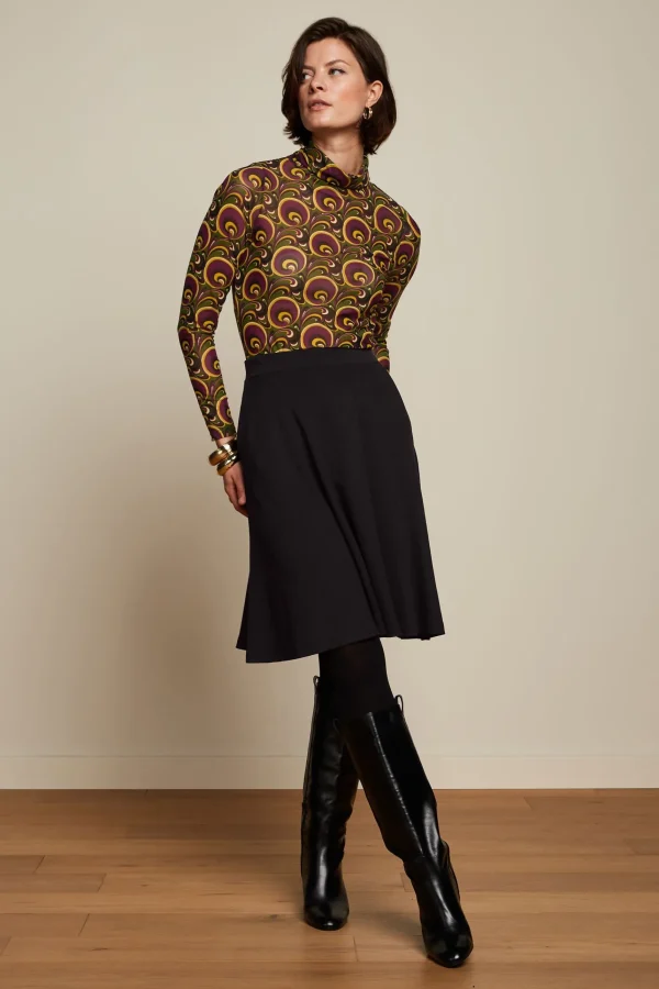 DAMES King Louie Betsy Rollneck Top Patchouli