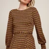 DAMES King Louie Betty Bellsleeve Dress Dandy