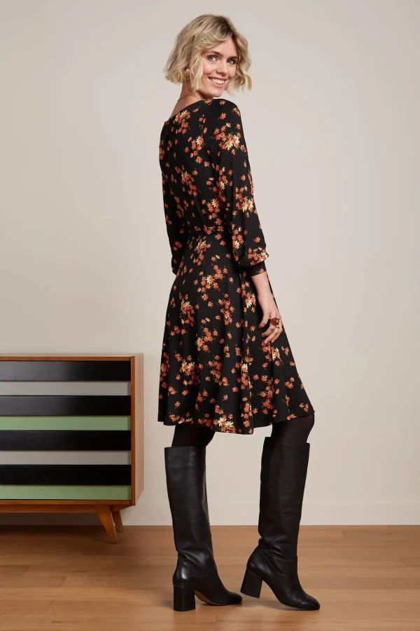 DAMES King Louie Betty Bellsleeve Dress Rivera