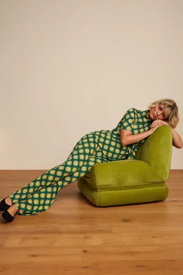 DAMES King Louie Border Flared Pants Kirby