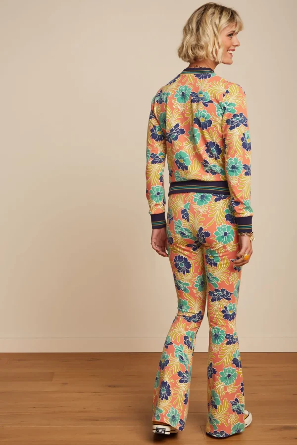 DAMES King Louie Border Flared Pants Lake