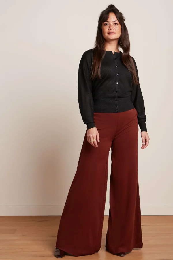 DAMES King Louie Border Palazzo Pants Milano Crepe