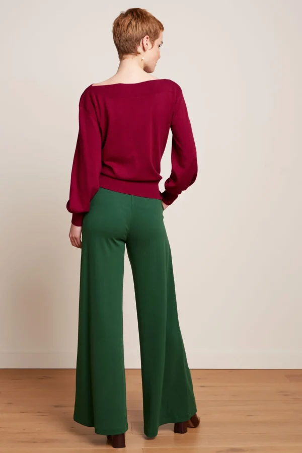 DAMES King Louie Border Palazzo Pants Milano Crepe