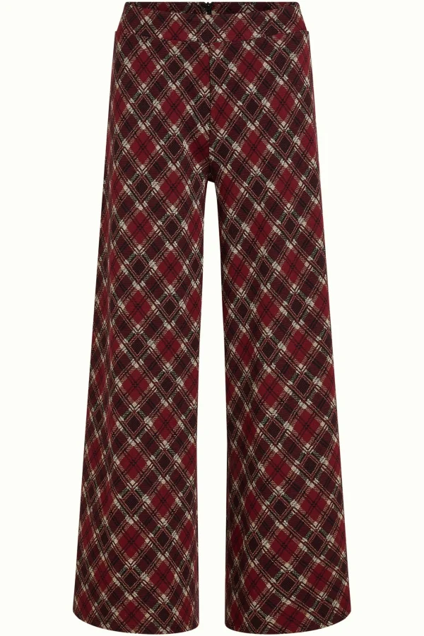 DAMES King Louie Border Palazzo Pants Riley Jacquard