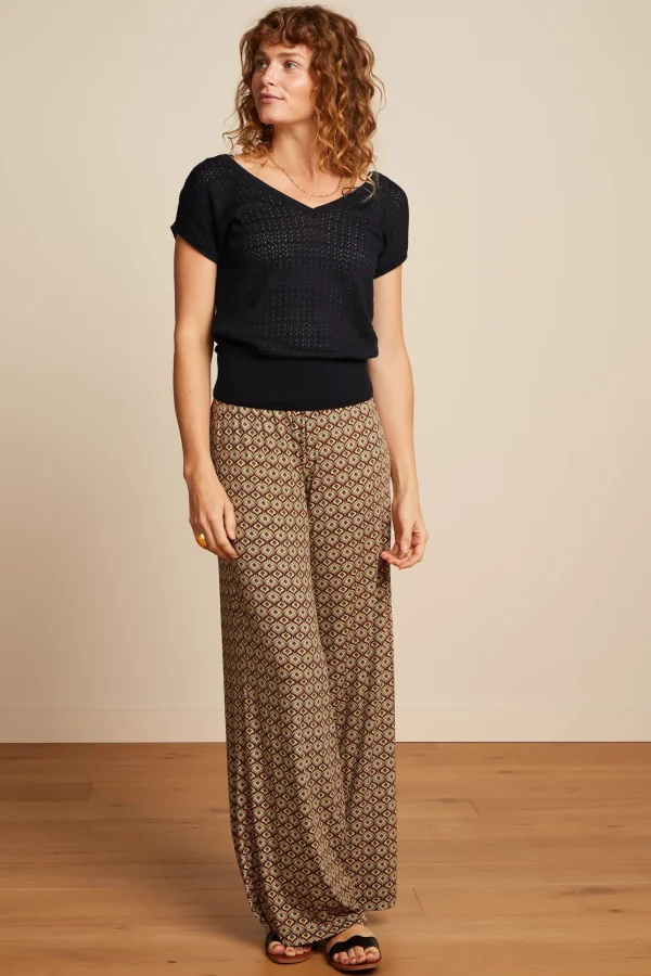 DAMES King Louie Border Palazzo Pants Smith