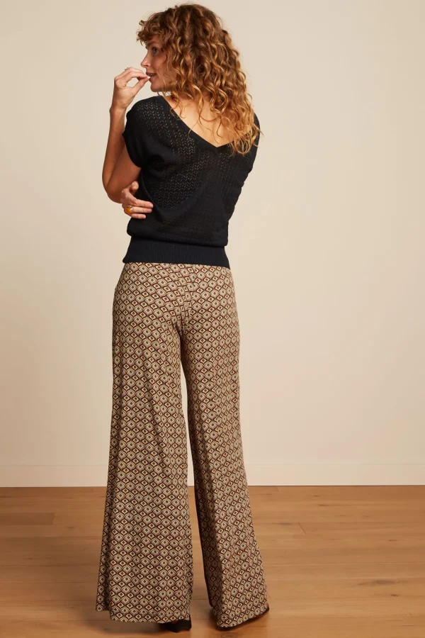 DAMES King Louie Border Palazzo Pants Smith