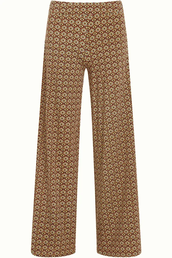 DAMES King Louie Border Palazzo Pants Smith