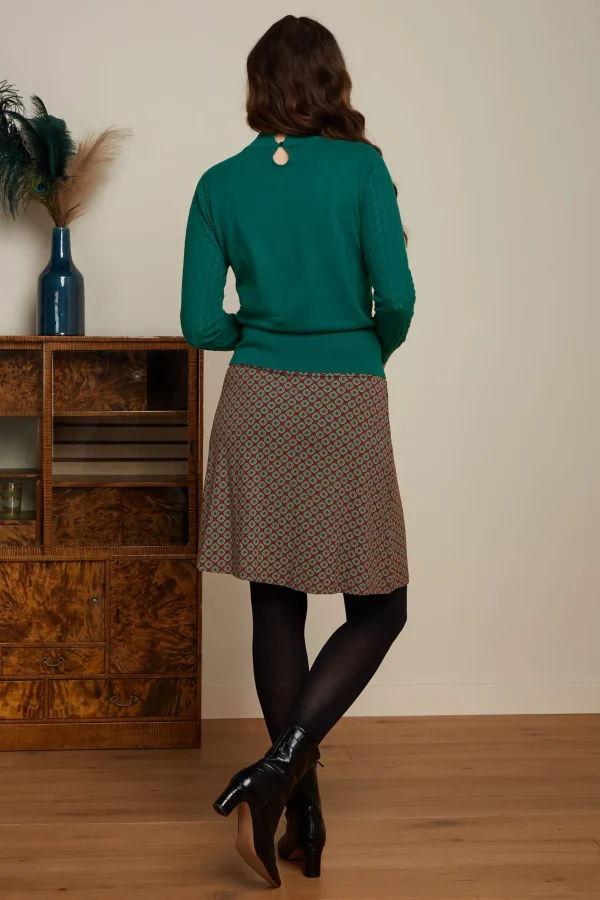 DAMES King Louie Border Skirt Dusty