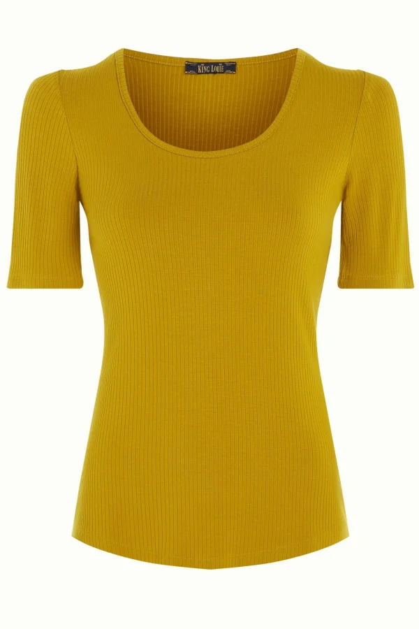 DAMES King Louie Carice Top Uni Rib