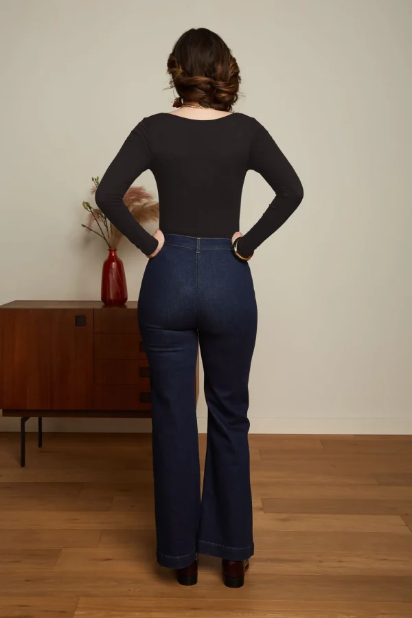 DAMES King Louie Carice V Top Uni Rib