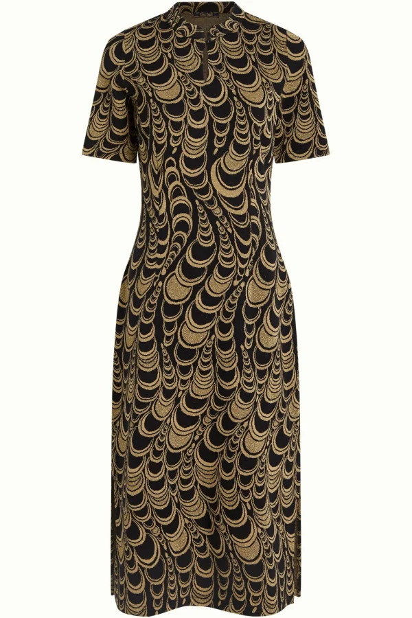 DAMES King Louie Chinese Midi Dress Bobbin Jacquard