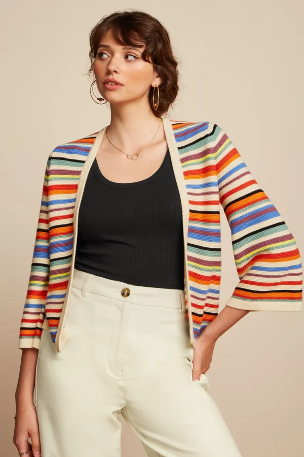 DAMES King Louie Emily Cardi Syd Stripe