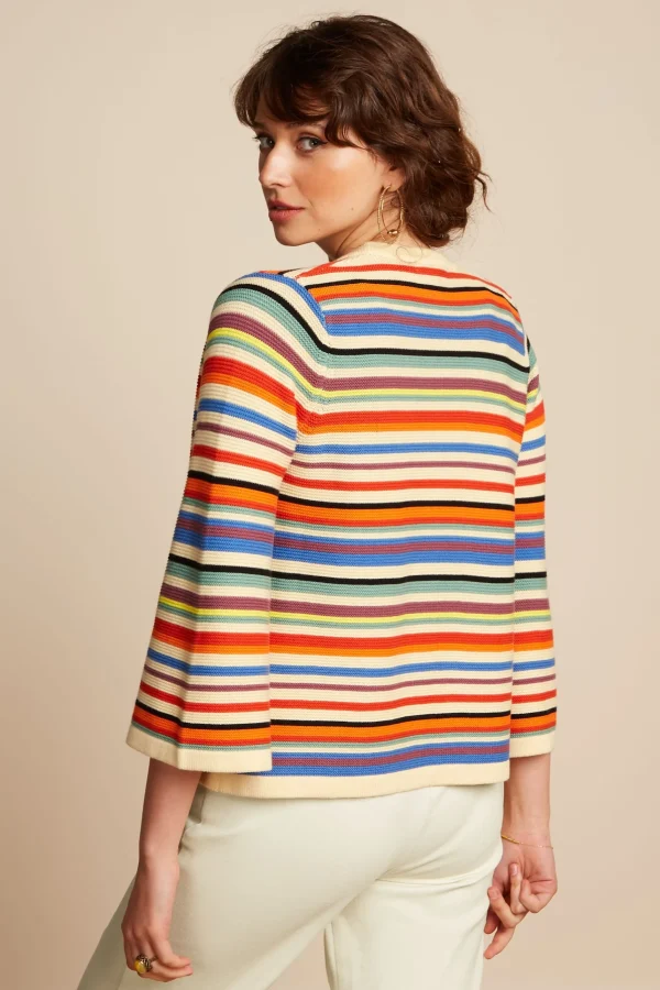 DAMES King Louie Emily Cardi Syd Stripe