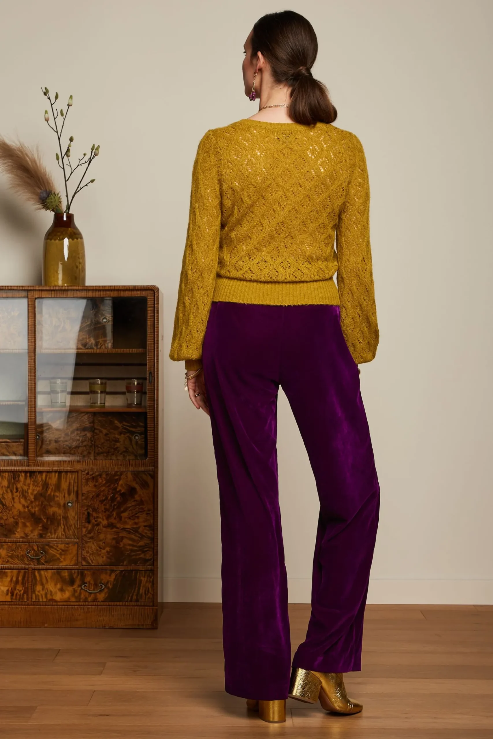 ethel_pants_gamine_2.webp DAMES King Louie Ethel Pants Gamine