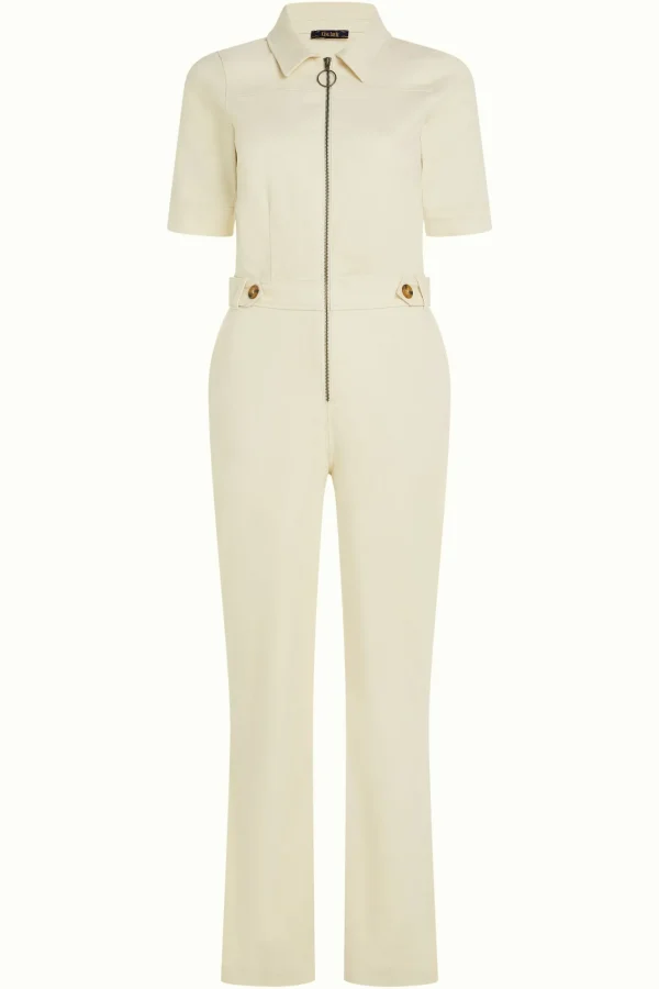 DAMES King Louie Garbo Zip Jumpsuit Marine