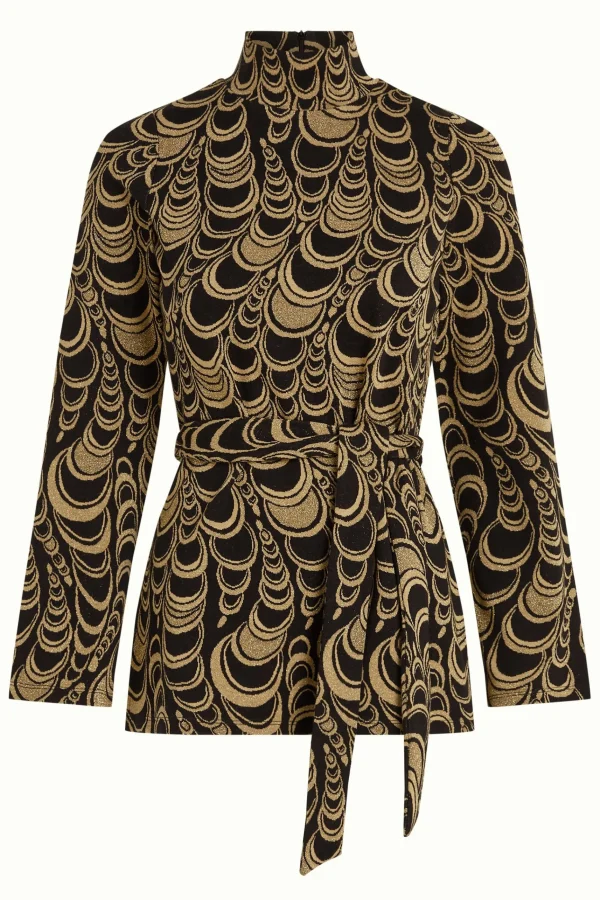 DAMES King Louie Heloise Tunic Top Bobbin Jacquard