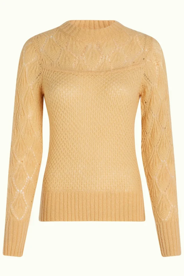 DAMES King Louie Jeannie Yoke Sweater Farfalle