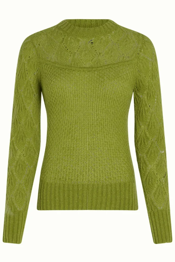 DAMES King Louie Jeannie Yoke Sweater Farfalle