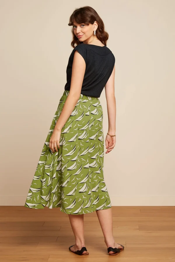 DAMES King Louie Judy Midi Skirt Bateau