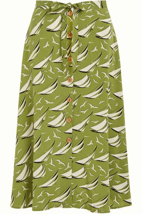 DAMES King Louie Judy Midi Skirt Bateau