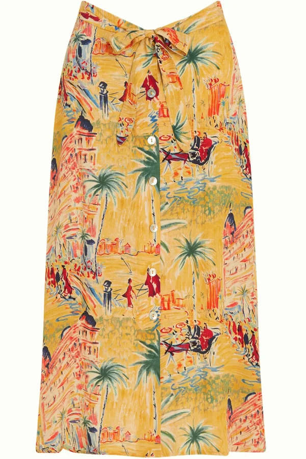 DAMES King Louie Judy Midi Skirt Serafini