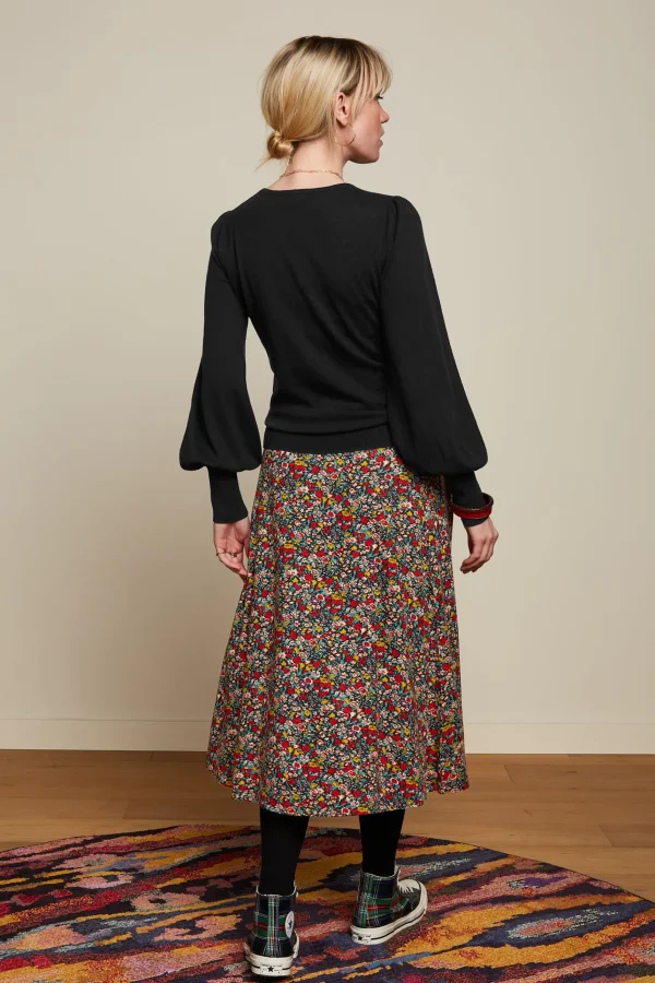 DAMES King Louie Juno Midi Skirt Meadow