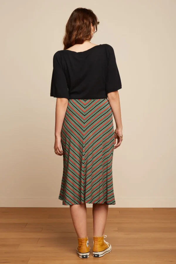 DAMES King Louie Juno Skirt Castillo Stripe