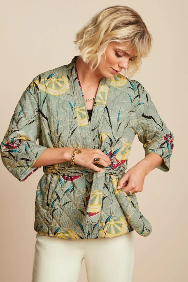 DAMES King Louie Kimono Jacket Quilted