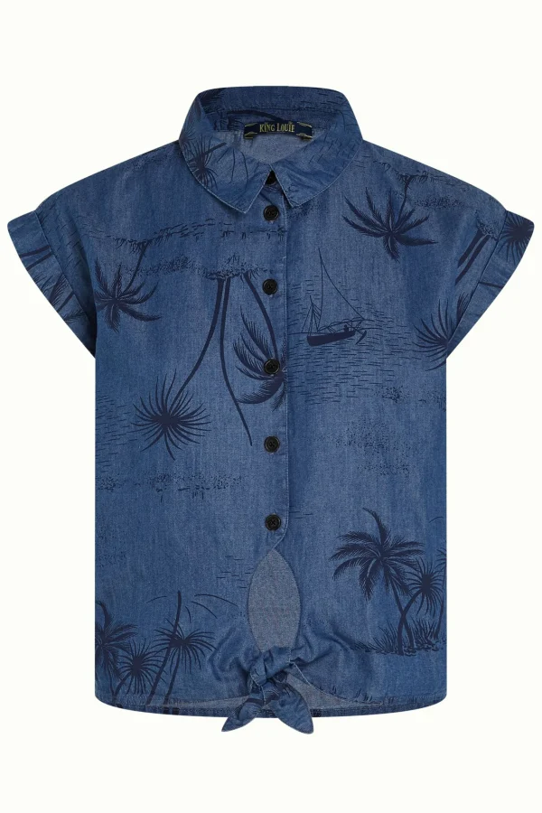 DAMES King Louie Knot Blouse Daytrip