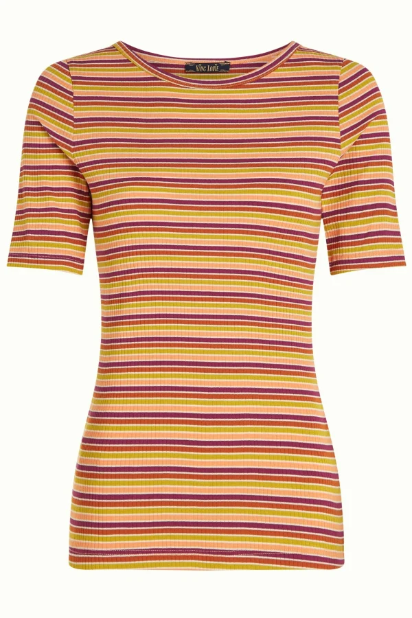 DAMES King Louie Lily Tee Cleo Stripe