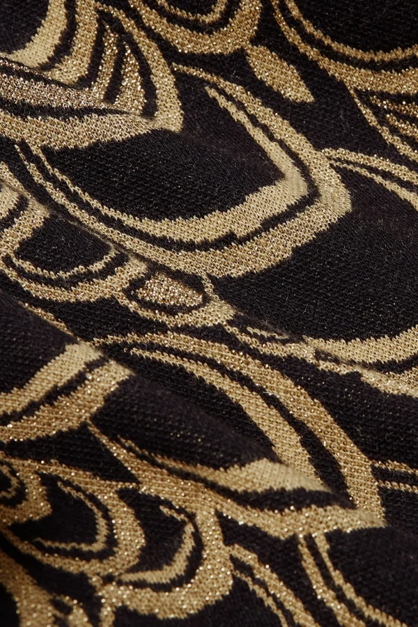 DAMES King Louie Luz Cropped Pants Bobbin Jacquard