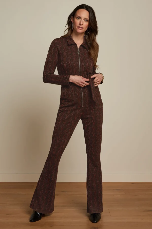 DAMES King Louie Macy Flared Jumpsuit Tempest