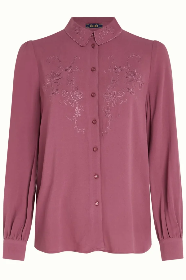 DAMES King Louie Maisie Blouse Lyonne Embroidery