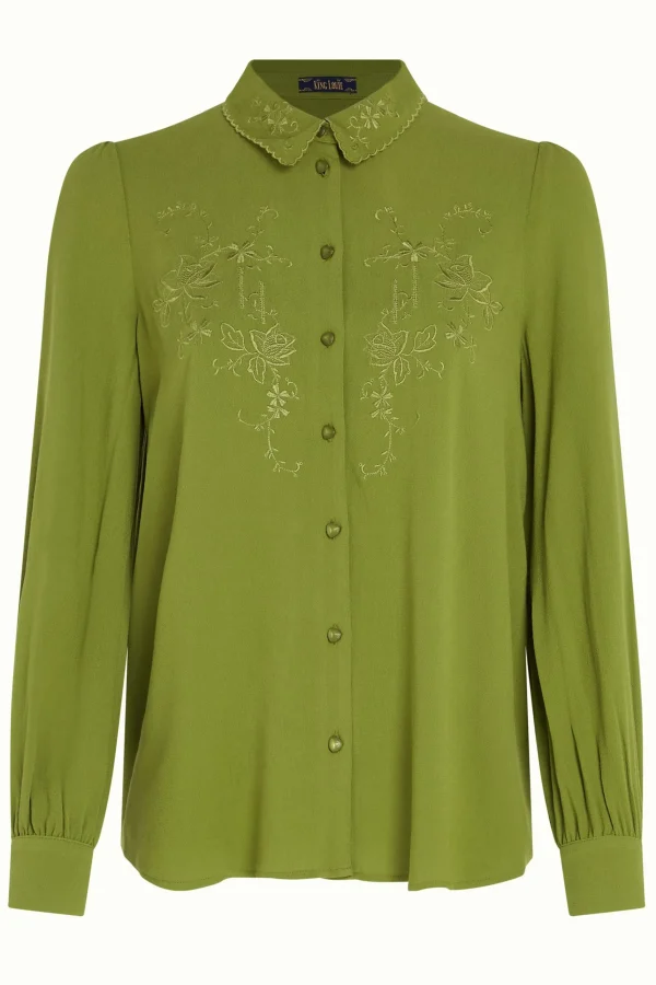 DAMES King Louie Maisie Blouse Lyonne Embroidery