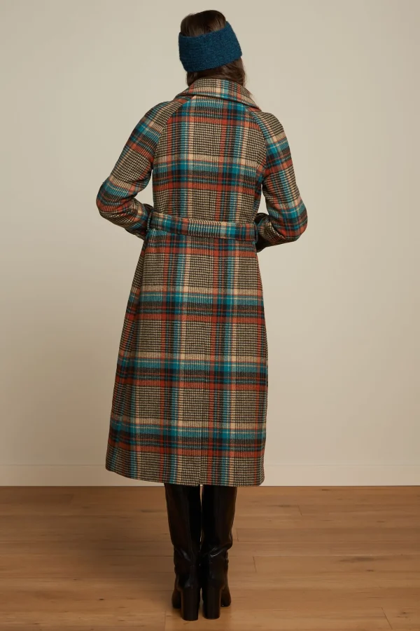 DAMES King Louie Martia Raglan Coat Fitz Check