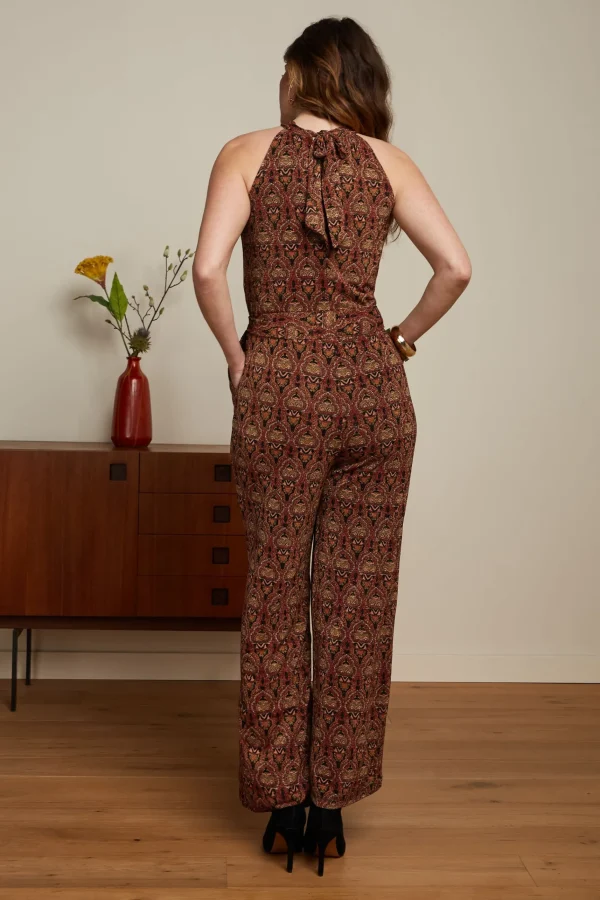 DAMES King Louie Marty Halter Jumpsuit Mystic