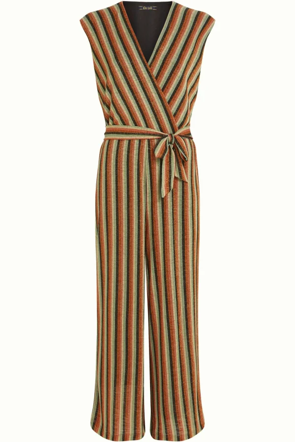 DAMES King Louie Mary Jumpsuit Piso Stripe