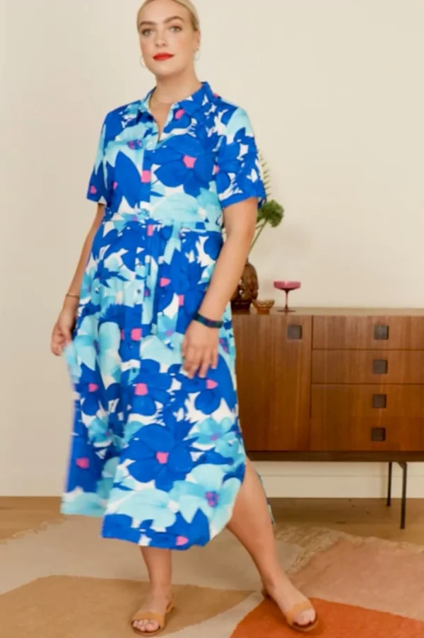 DAMES King Louie Olive Midi Dress Seychelles