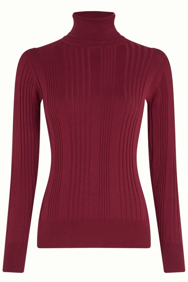 DAMES King Louie Rib Rollneck Top Club