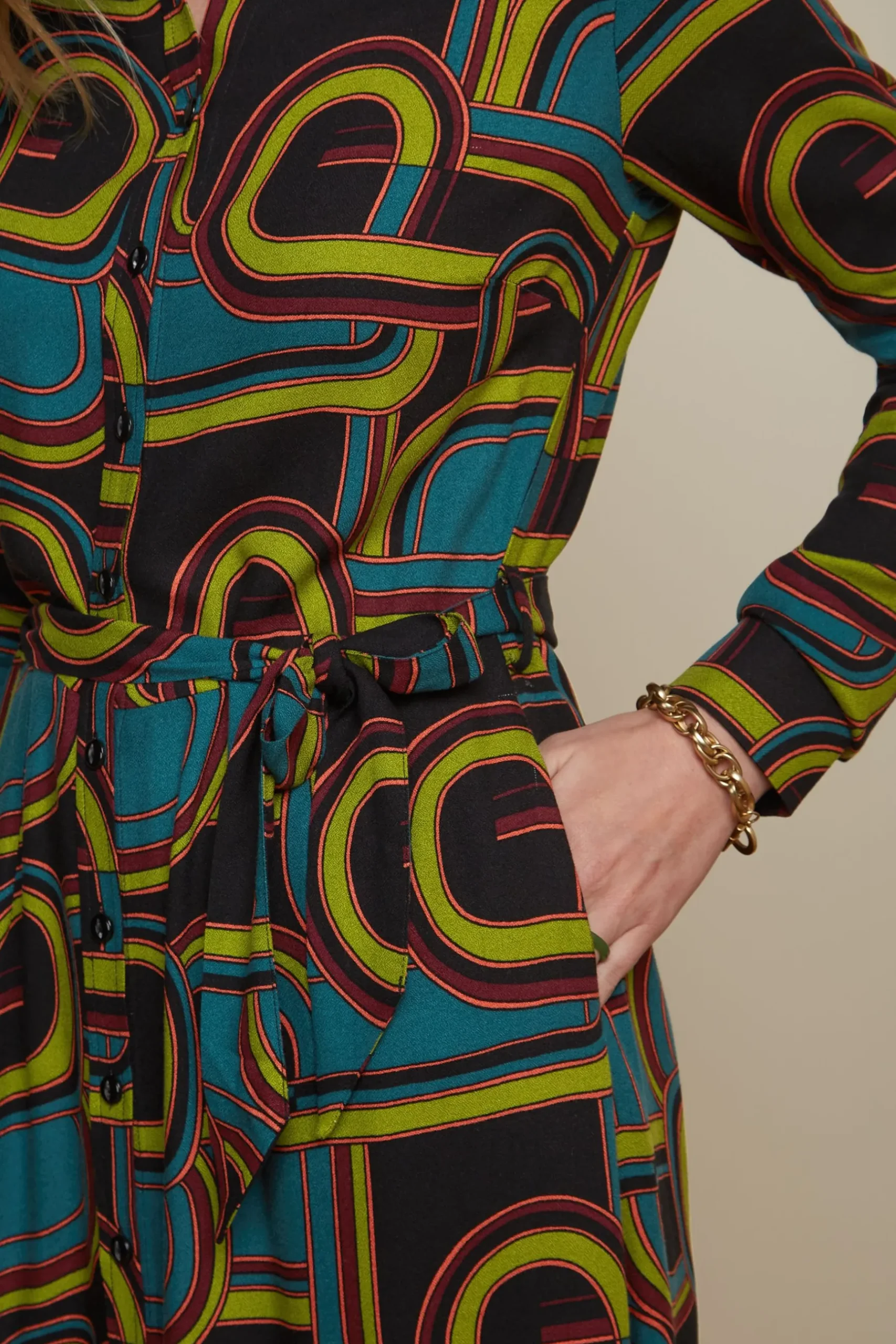 rosie_midi_dress_zappa_1.webp DAMES King Louie Rosie Midi Dress Zappa