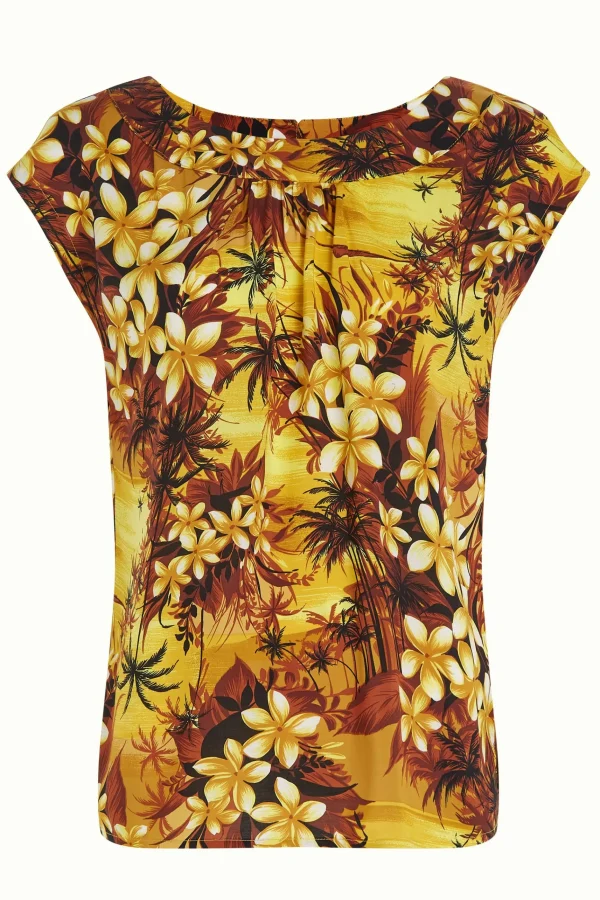 DAMES King Louie Shirley Top Emerald