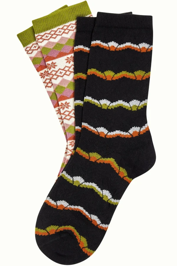 DAMES King Louie Socks 2-Pack Aspen