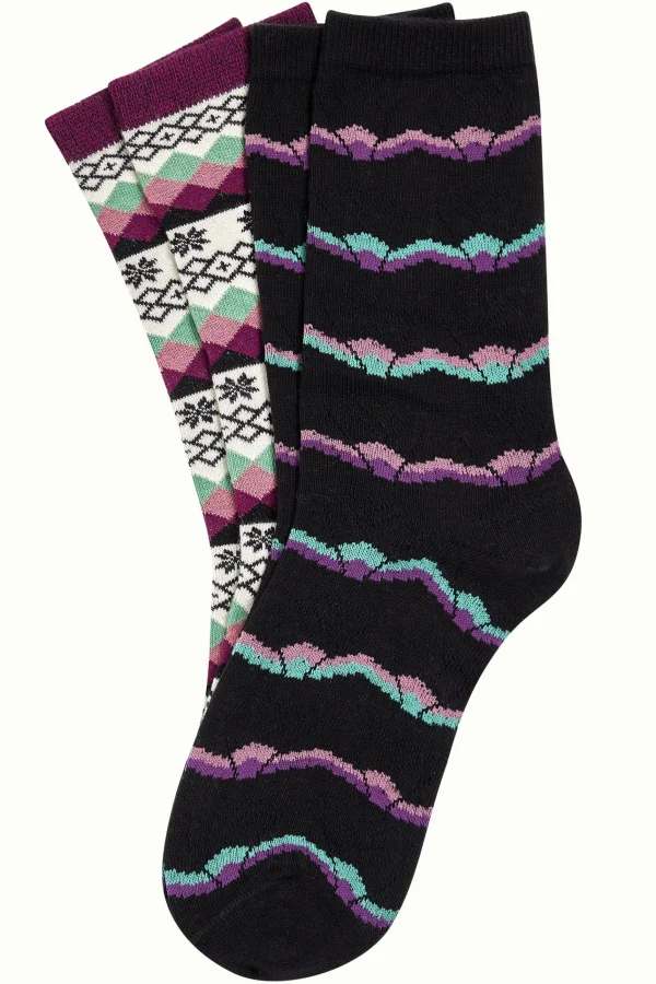 DAMES King Louie Socks 2-Pack Aspen