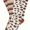 DAMES King Louie Socks 2-Pack Lapis Stripe