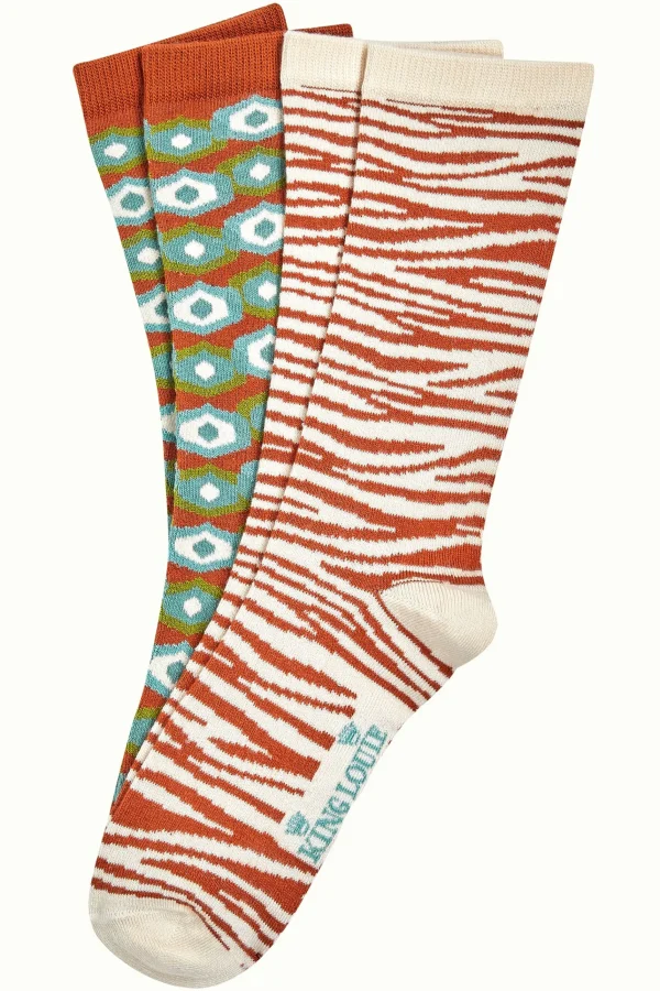 DAMES King Louie Socks 2-Pack Meribel