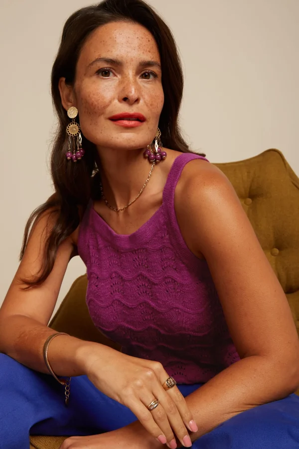 DAMES King Louie Sofie Top Scallop