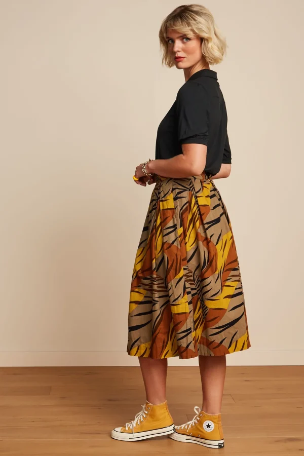 DAMES King Louie Suzette Pleat Skirt Zolea