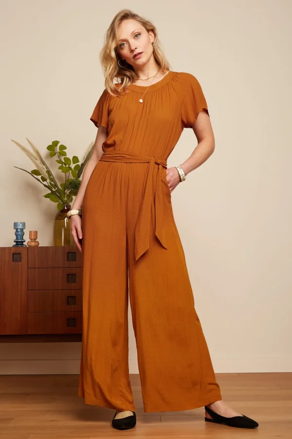 DAMES King Louie Talia Jumpsuit Tortoise